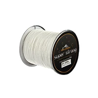 1 шт. 4 подставки Lenza Pesca Tresse De Peche 4 Brins 300 м Fil De Peche Pe 300 м для рыболовной плетеной лески Linha Daiwa - Цвет: Белый