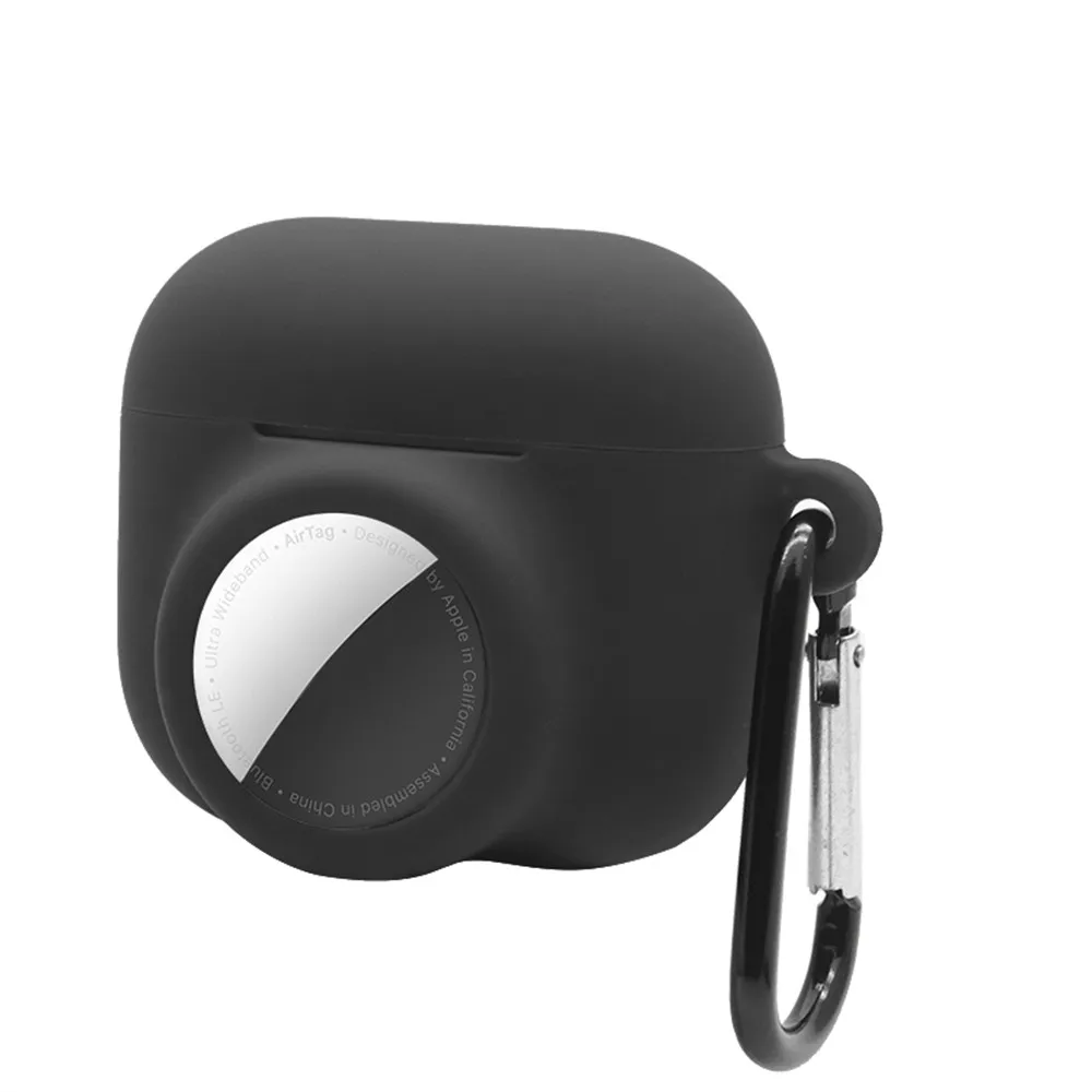 Силиконовый чехол 2 в 1 для airtag и Airpods Pro 3 мягкий защитный аксессуары наушников