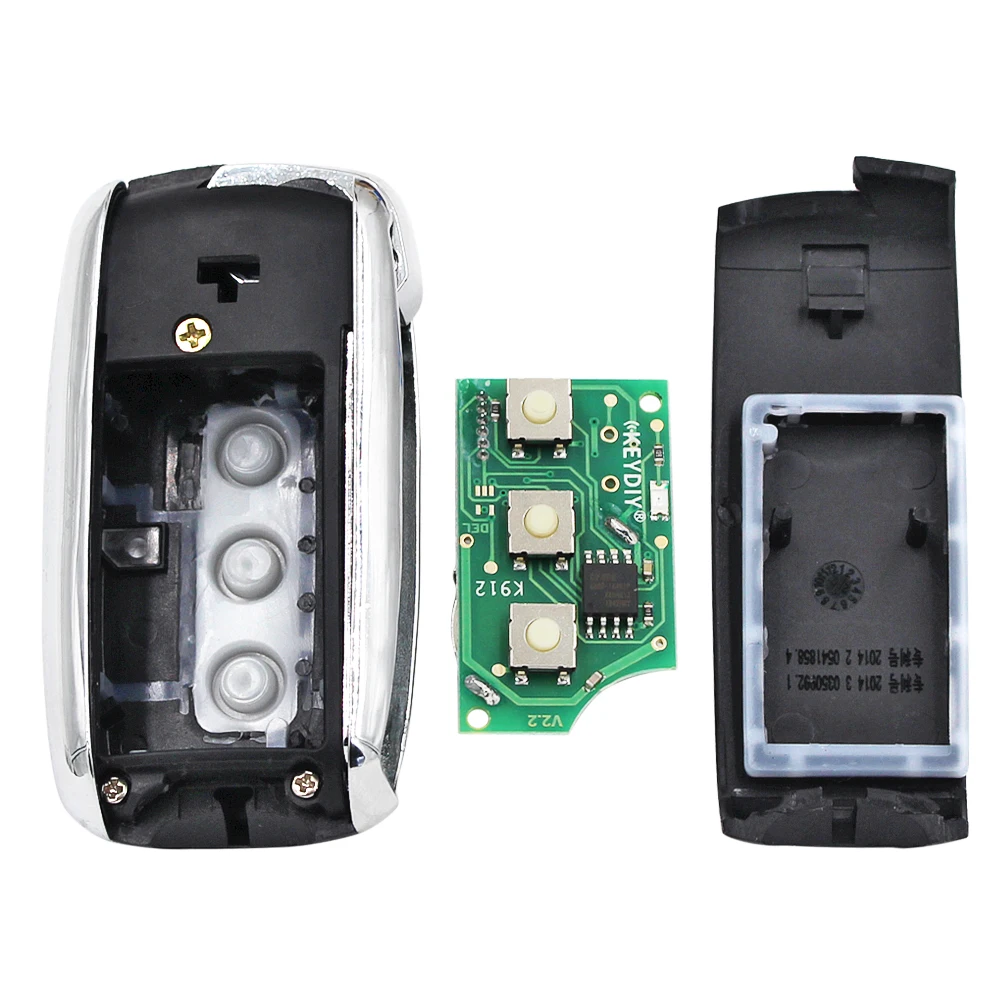 3 кнопки дистанционного управления умный Автомобильный ключ B серии BC Стиль KD для