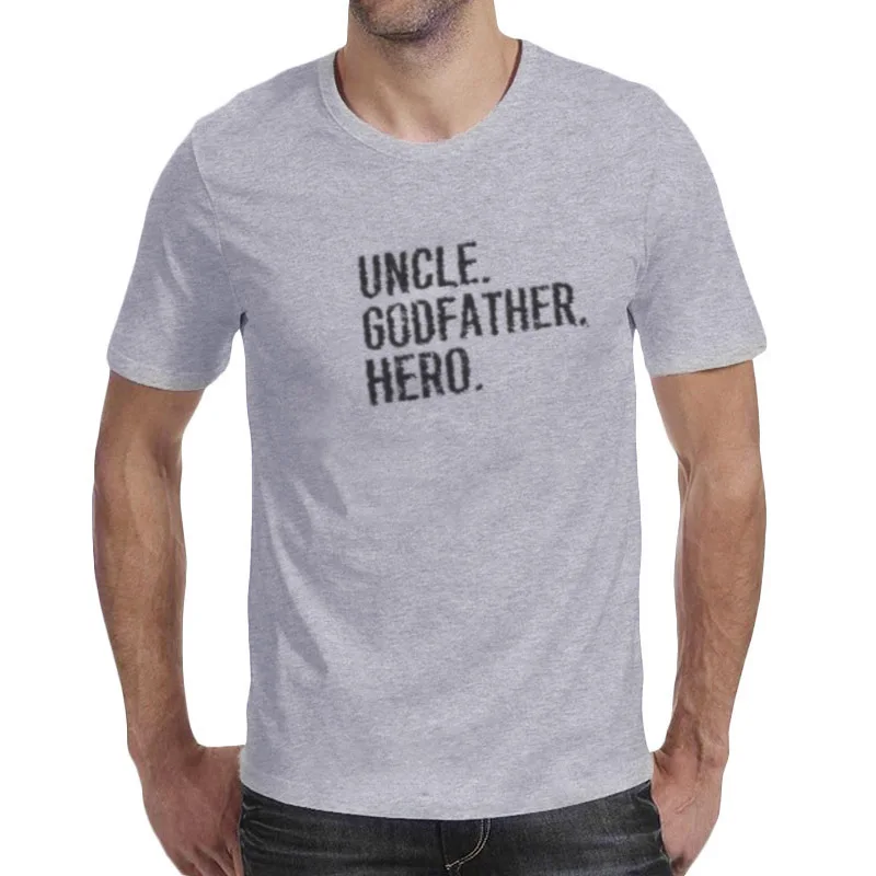 

2021 Summer Men Tshirts Cool Design Streetwear Top Clothes Male Print Godfather Sleeve O-neck Casual Funny Graphic T Shirts
