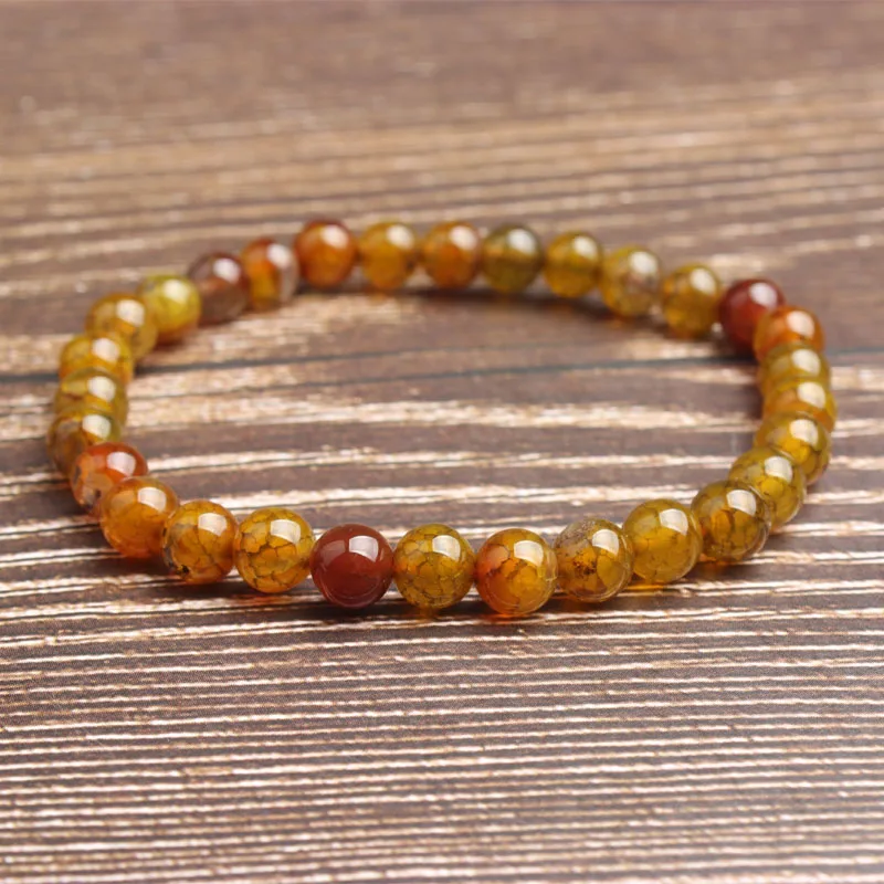 Модные натуральные ювелирные изделия LanLi 4/6/8/10/12 мм Свободные Круглые бусины