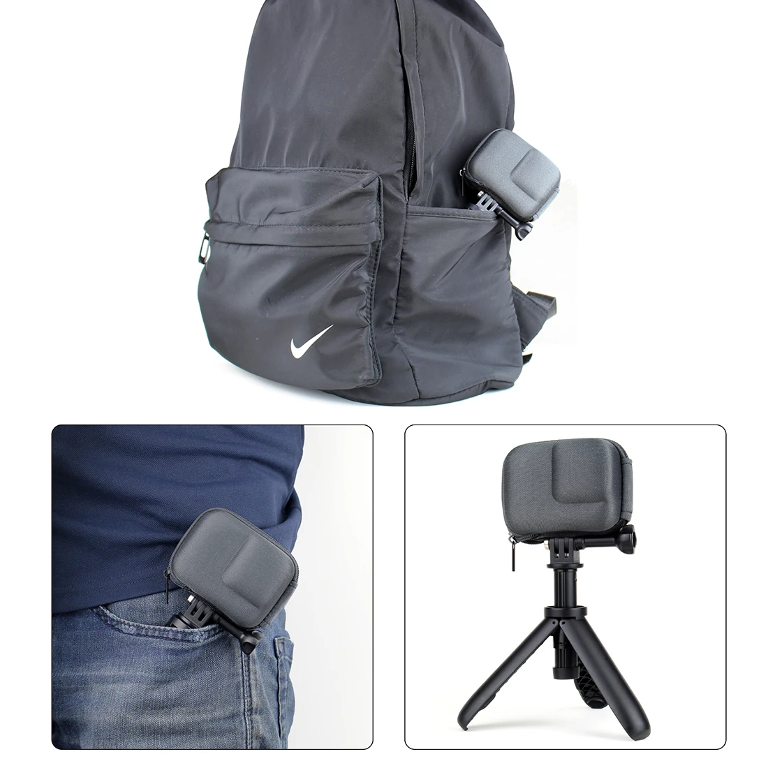 SOONSUN сумка для хранения чехол GoPro Hero 10 9 черный портативный мини-бокс компактный