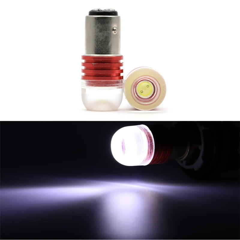 Автомобильный светодиодный светильник стробоскопическая вспышка лампа 1156 1157 3SMD