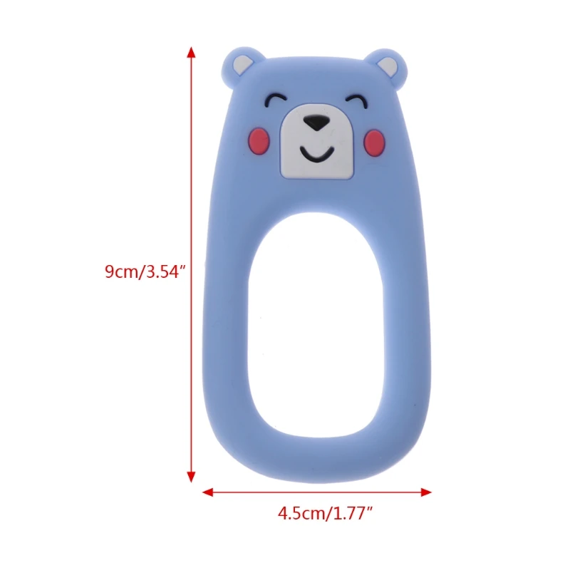 

BPA Free Silicone Beads Baby Teether DIY Necklace Chewable Teething Tooth Care