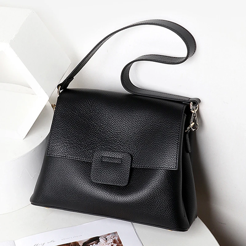 

Beep Genuine leather Women's bag 2021 new shoulder bag Luxury fashion women leather crossbody bag famous brand Designer bag