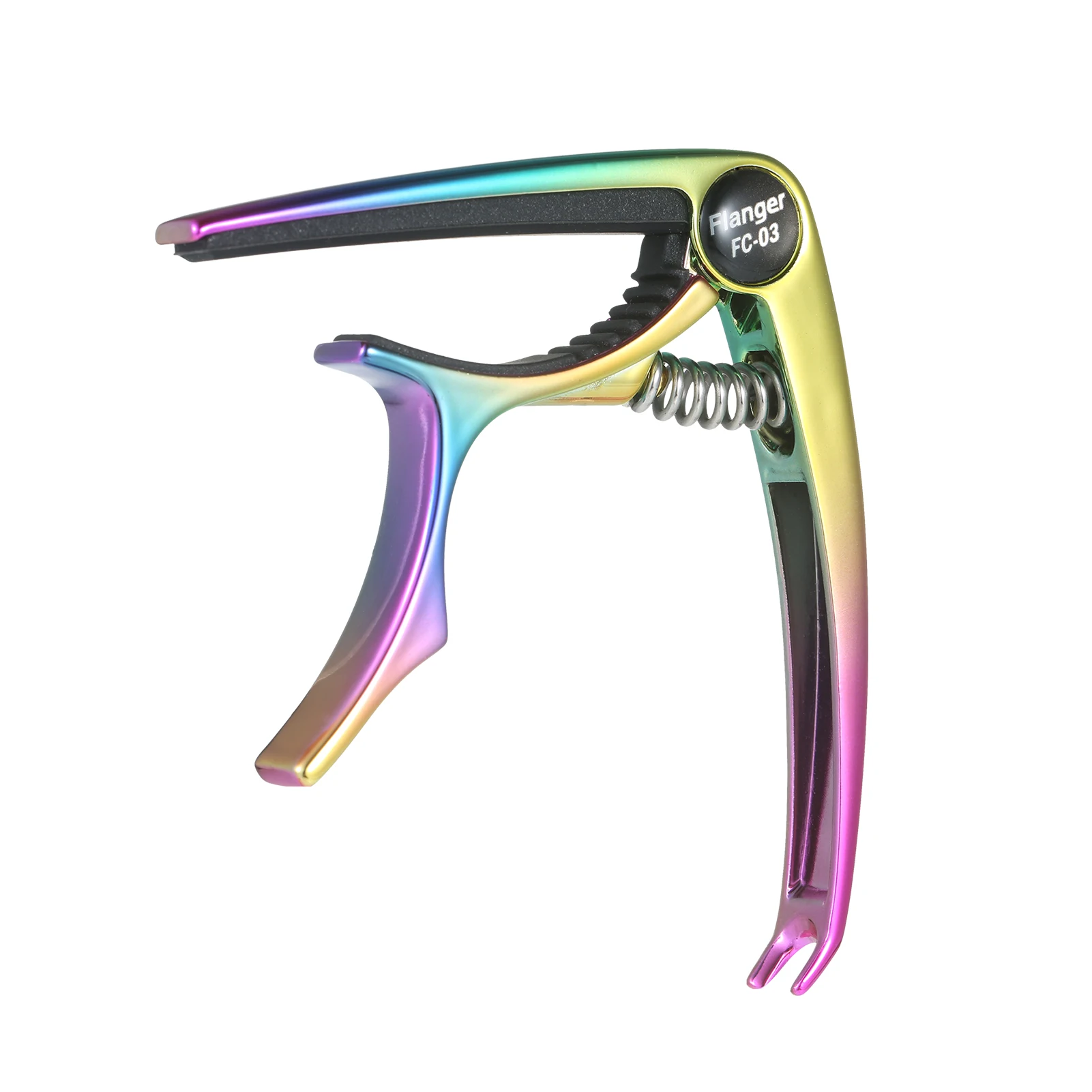 

Flanger цинковая брикет одной рукой каподастр для электрических и акустических гитар мандолина, банджо укулеле