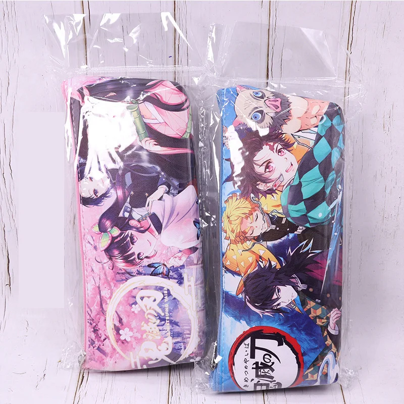 Сумка для карандашей с изображением рассекающего демонов аниме Студенческая