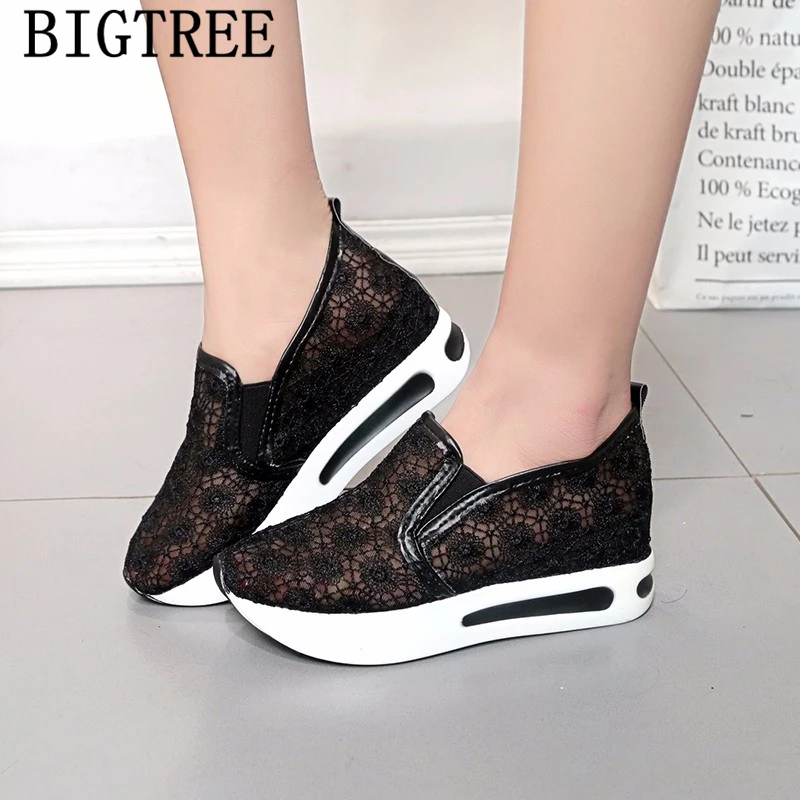 Женские Блестящие Кроссовки черные кроссовки женская обувь 2021 модная + массивная