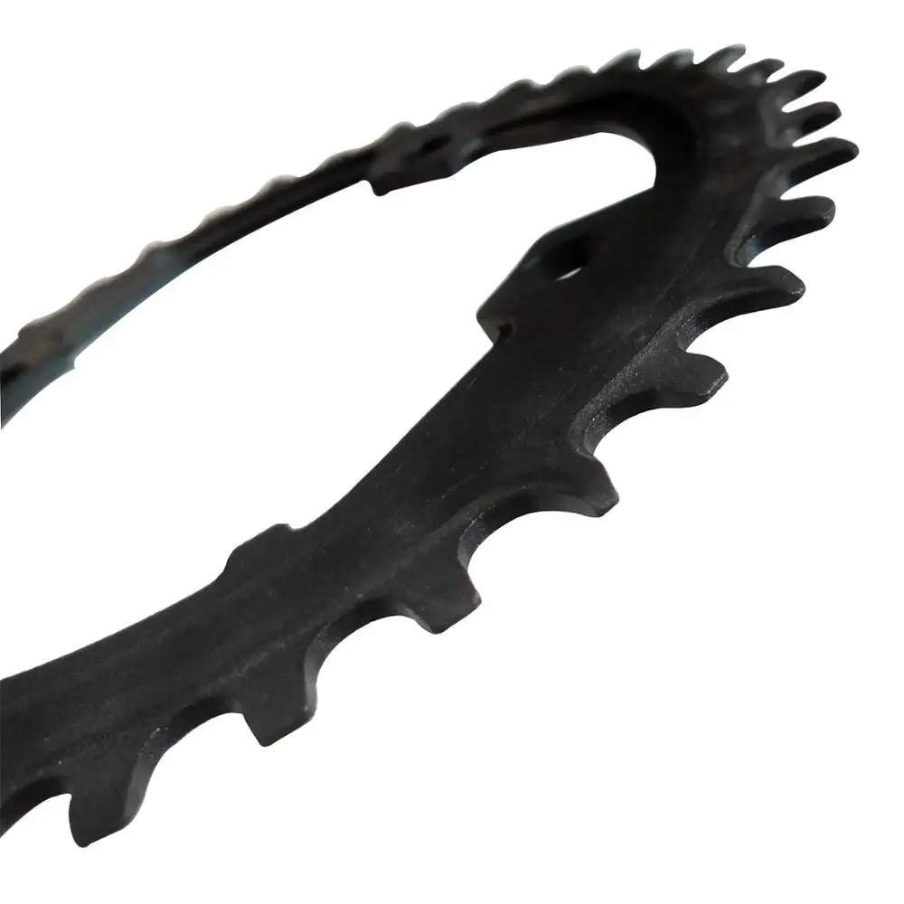 MTB круглая велосипедная цепь узкая широкая 104BCD 32 T/34 T/36 T/38 T AL7075 MTB велосипедная цепь круг шатуны CNC