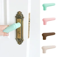 new silicone door handle sleeve room handle baby child crash protection suite door pull handle gloves protector