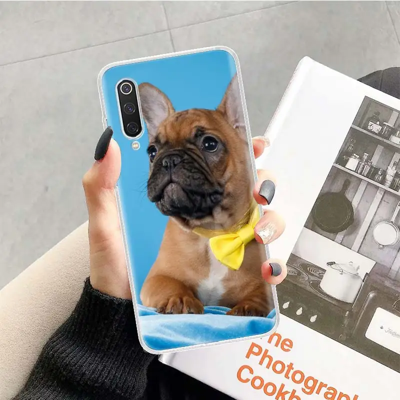 French Bulldog Puppy Phone Case For Xiaomi Redmi Note 10 11 9 8 10S 11S 11T 11E Pro 9T 9S 8T 7 6 5 5A 4 5G Max Cover Coque | Мобильные