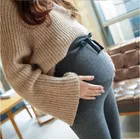 Леггинсы для беременных женщин осень-зима для талии, живота, эластичная