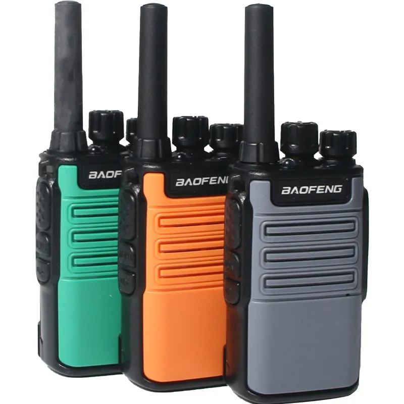 new fashion baofeng mini bf v8 bfv8 two way ham cb radio handheld gray orange black intercom uhf transceiver walkie talkie free global shipping