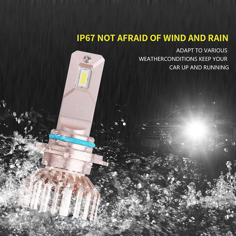 

1 пара, автомобильные светодиодсветильник лампы H1 H3 H4 H7 H11 H8 HB4 HB3 6500 к 9-32 В