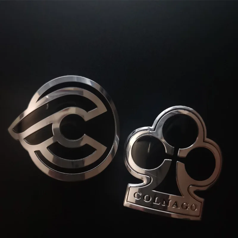 Значок на голову велосипеда 2 шт. наклейки для складного BMX алюминиевая рама