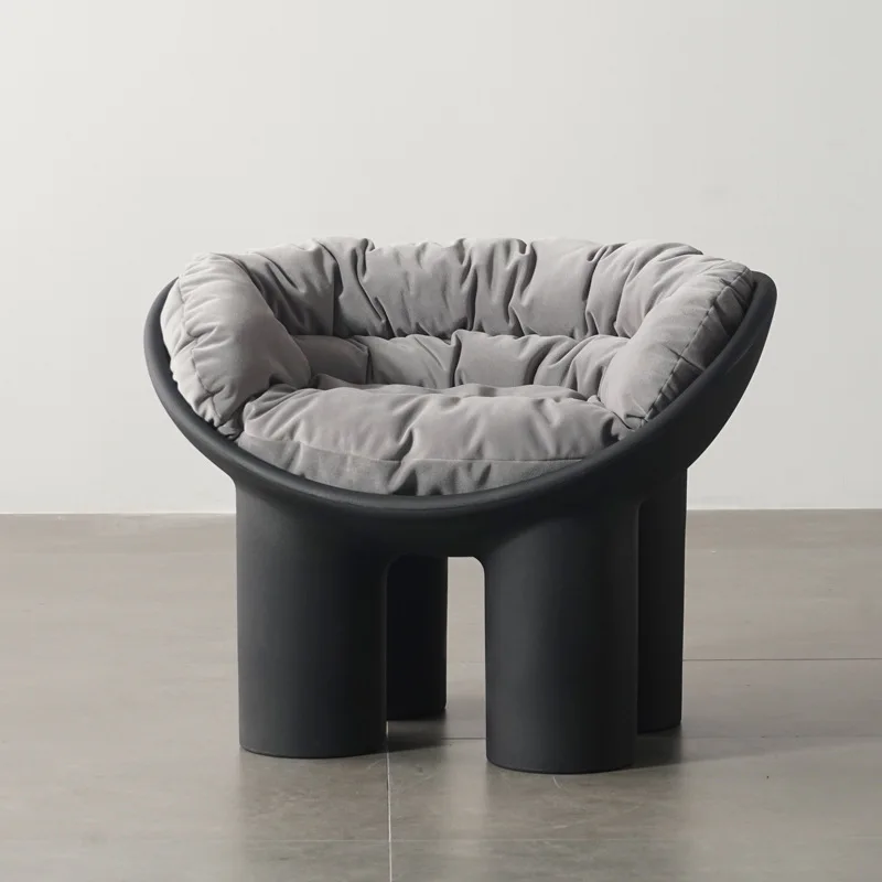 

Nordic Household Backrest Chair Adult Children Chairs Creative Elephant Leg Design Plastic Leisure Chair Furniture Chair Simple