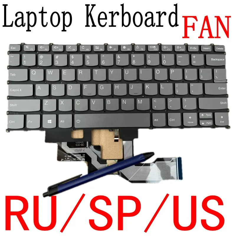 

Laptop English Layout Keyboard Replacement For Lenovo S540-13API S540-13iml PRO 13 2019 2020