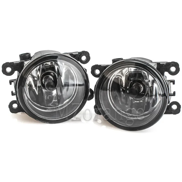 Fog lights Противотуманный светильник s для Renault Duster для Dacia Duster Logan 2004- противотуманный светильник Koleos Megane, галогенный противотуманный светильник, автомобильный светильник, аксессуары - Цвет: Fog lights