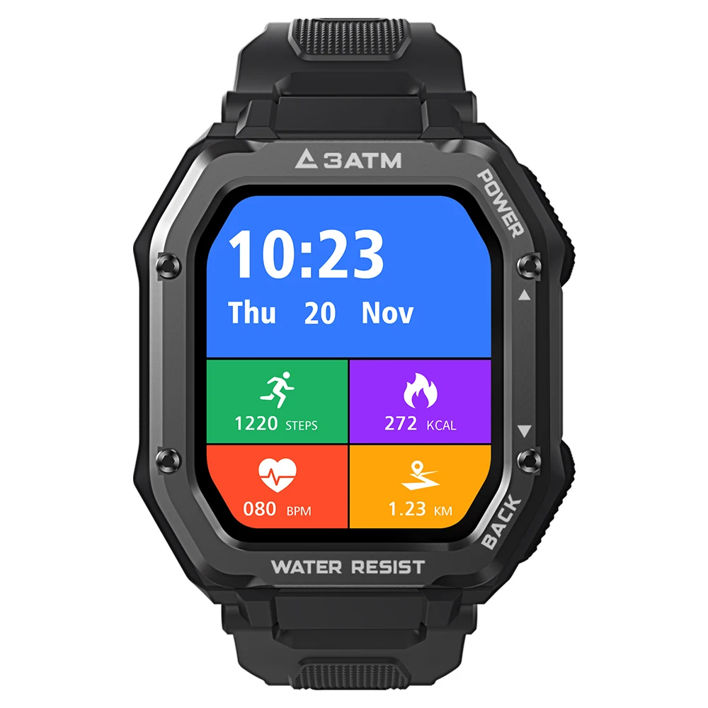KOSPET Rock Smartwatch 2021 50 Day Standby 20 Спортивный режим Bluetooth Wristband Мужчины Часы Монитор