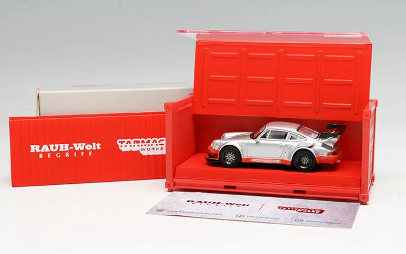 

Tarmac Works cars 1:64 RWB 930 911 with container Porsches Collection of alloy car