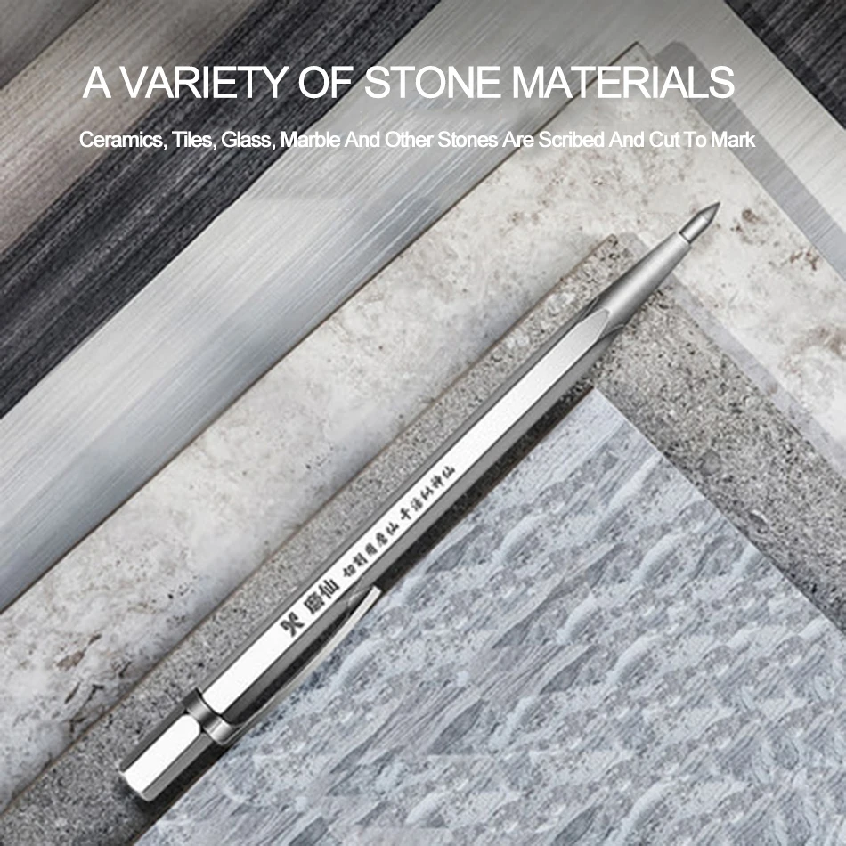 MX Steel Marker Pen Carbide Scribing Pin Ceramic Glass Acrylic Cutting Tungsten Steel Scribing Pin Exquisite Design Marking Tool