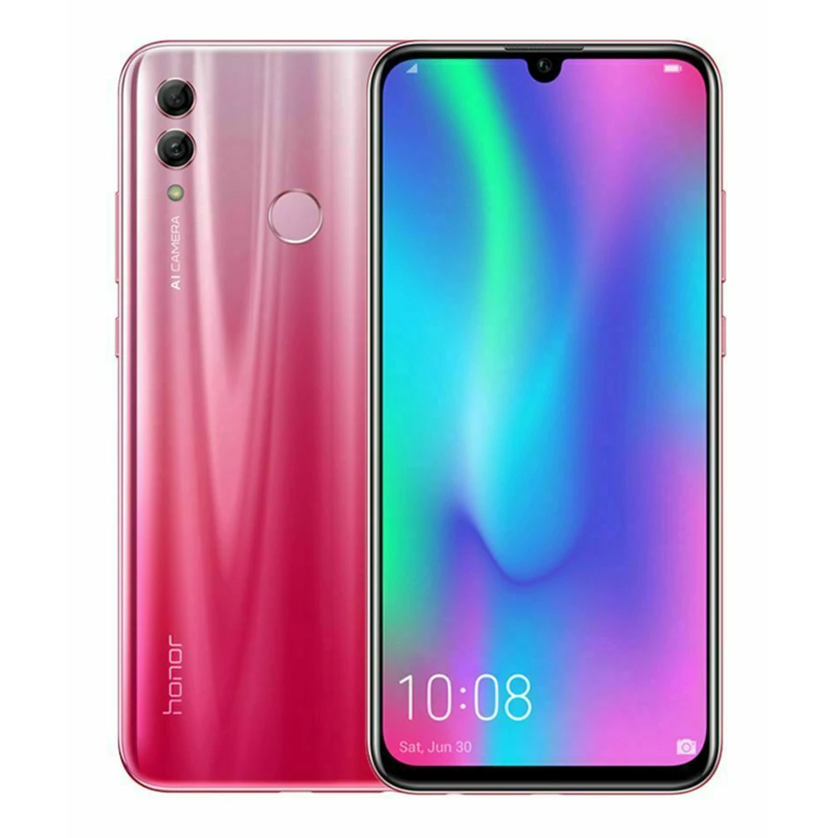 Huawei Honor 10 Lite мобильный телефон Восьмиядерный 6,21 ''3400 mAh аккумулятор 24MP фронтальная камера 64 Гб rom многоязычный отпечаток пальца NFC