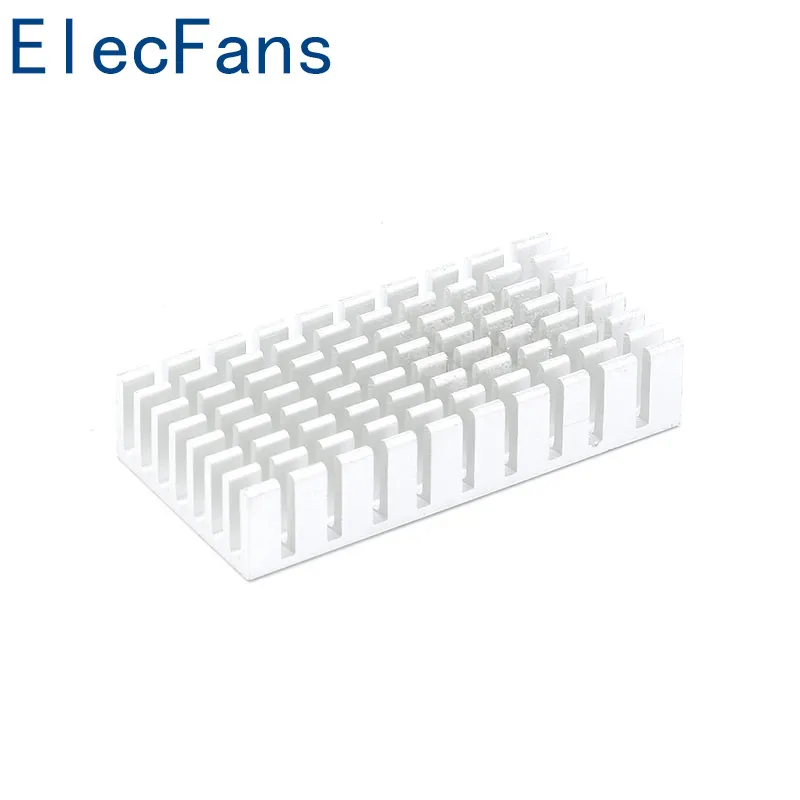 2 шт. 50*25*10 мм радиатор охлаждающих радиаторов Алюминий теплоотвод для