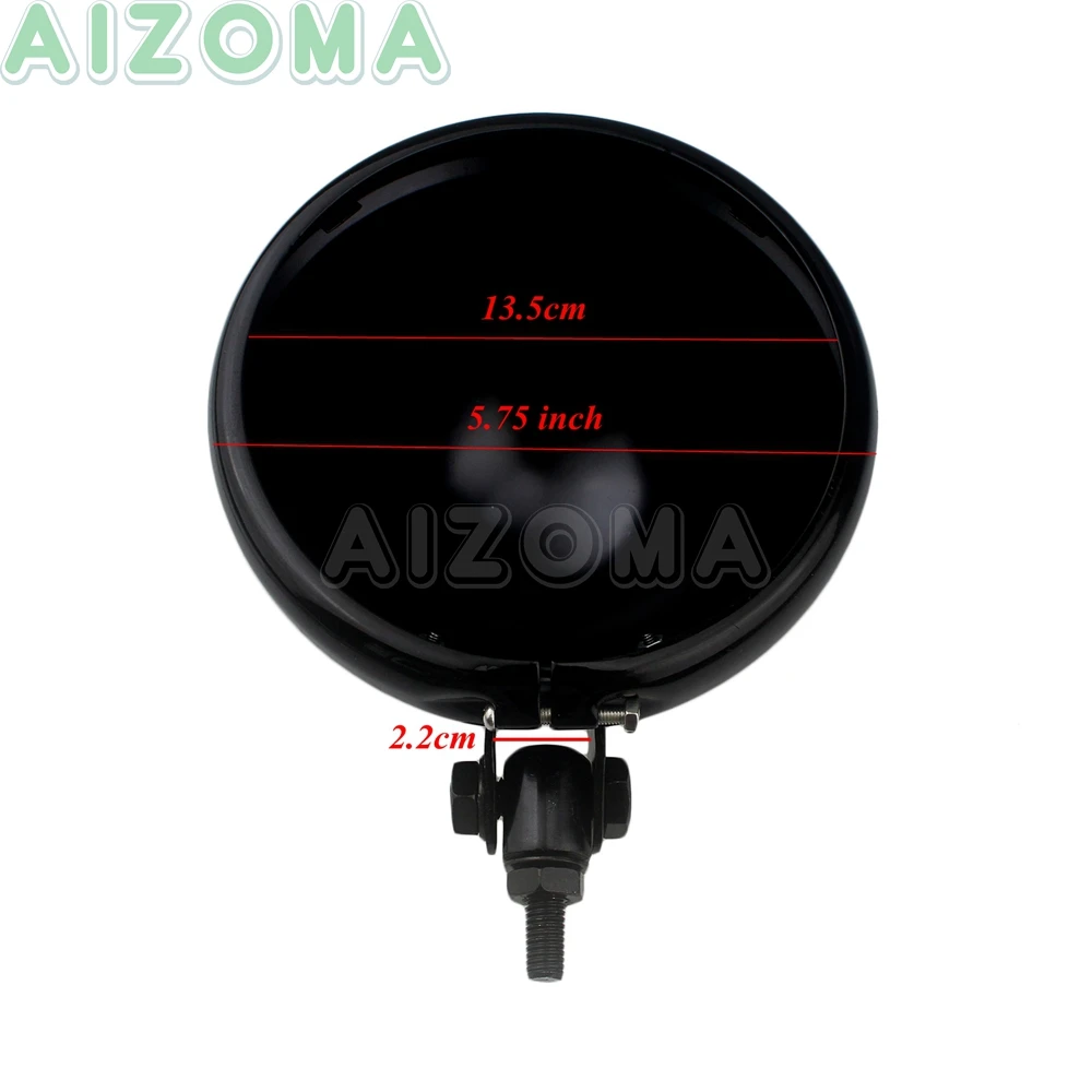 Налобный фонарь для мотоцикла светодиодный 5 75 дюйма Harley Honda Suzuki Yamaha Sportster 883 Dyna FXD