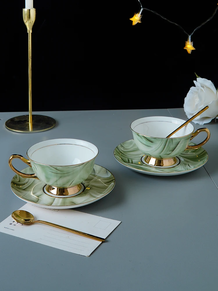 Bone China Creative Coffee Cup Elegant Art Afternoon Tea Mate Milkshake Design Milk Breakfast Canecas Mug Ceram AA50BD |