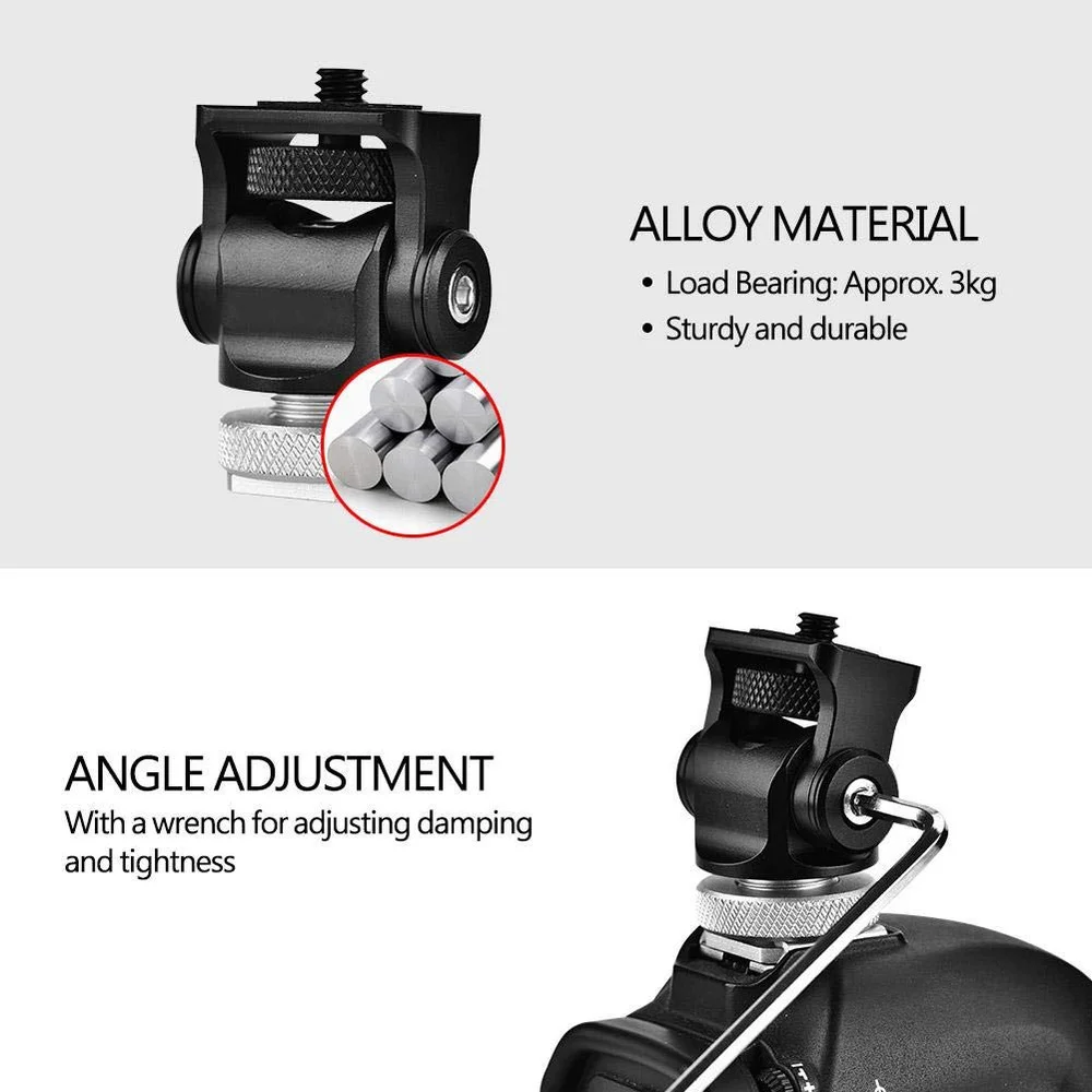Держатель для монитора Cadiso DSLR быстросъемный Зажим камеры поворотное