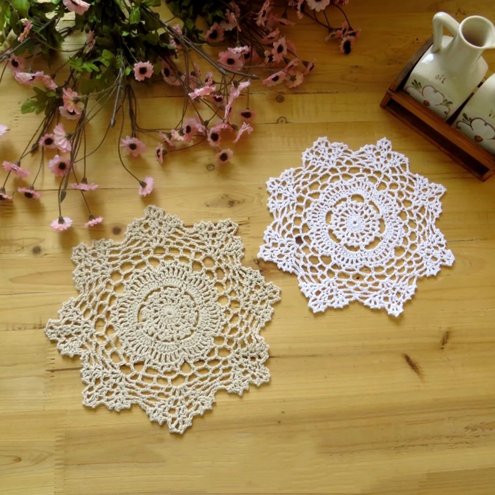 1 шт. хлопковая круглая подставка под чашку кружку кухонный Рождественский