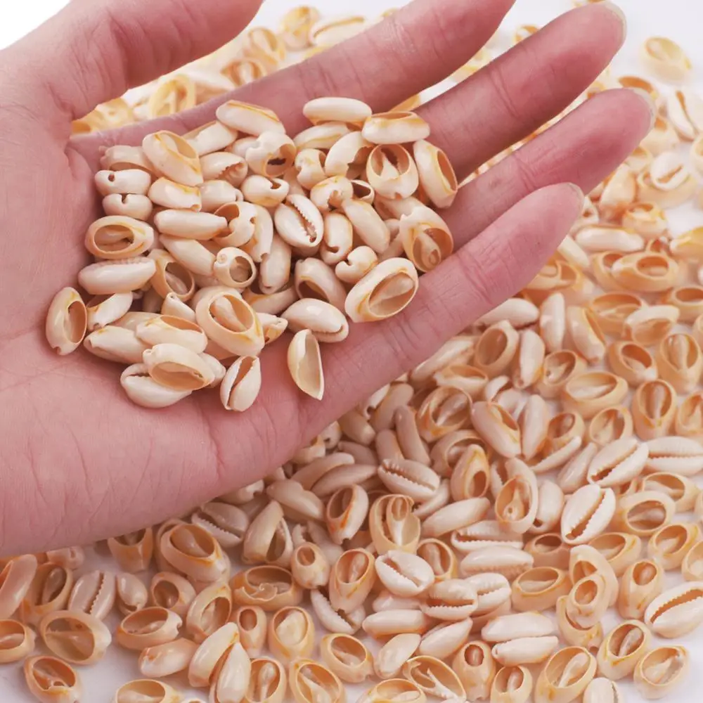 Бусины из натуральных морских ракушек для украшения дома 20 шт. | Украшения и