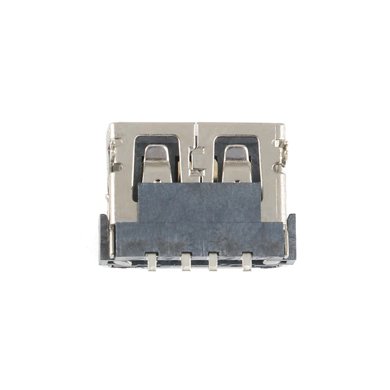 10 шт./лот тип A гнездо USB 2 0 короткий корпус 4 контакта фута 90 вставок Прямая зарядка