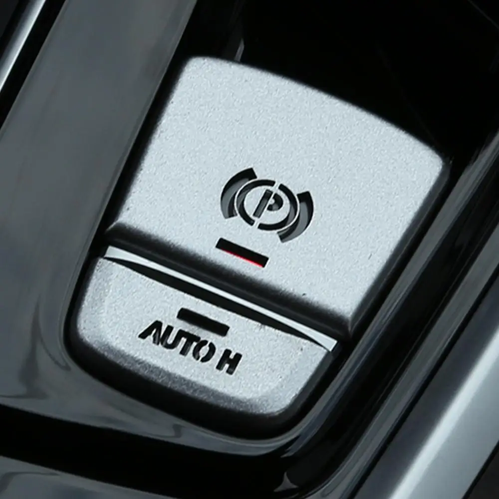 Aluminium Alloy Car Electronic Handbrake AUTO H Button Cover Switches For BMW 5 series G38 G30 2017-2020 G01X3 2018-2020 | Автомобили и