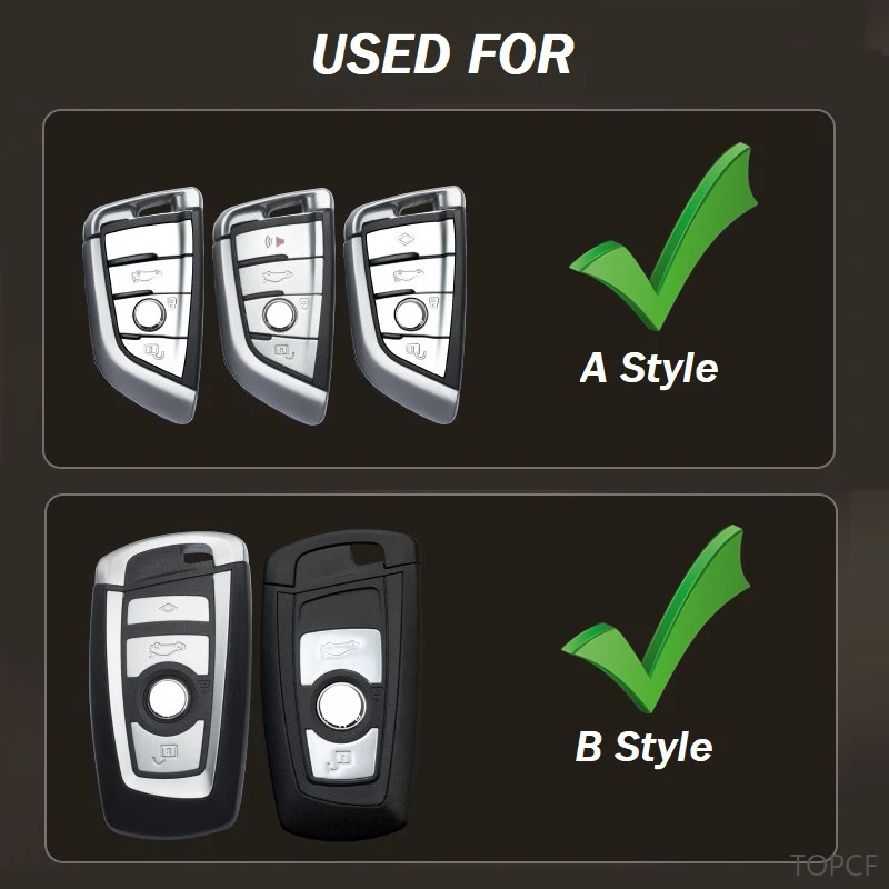

Car Remote Key Case for BMW M Performance X1 X2 X3 X4 X5 X6 1 5 7 Series 3320li 525 F10 F15 F16 G30 G11 F48 F39 F46 F45 E70 E39