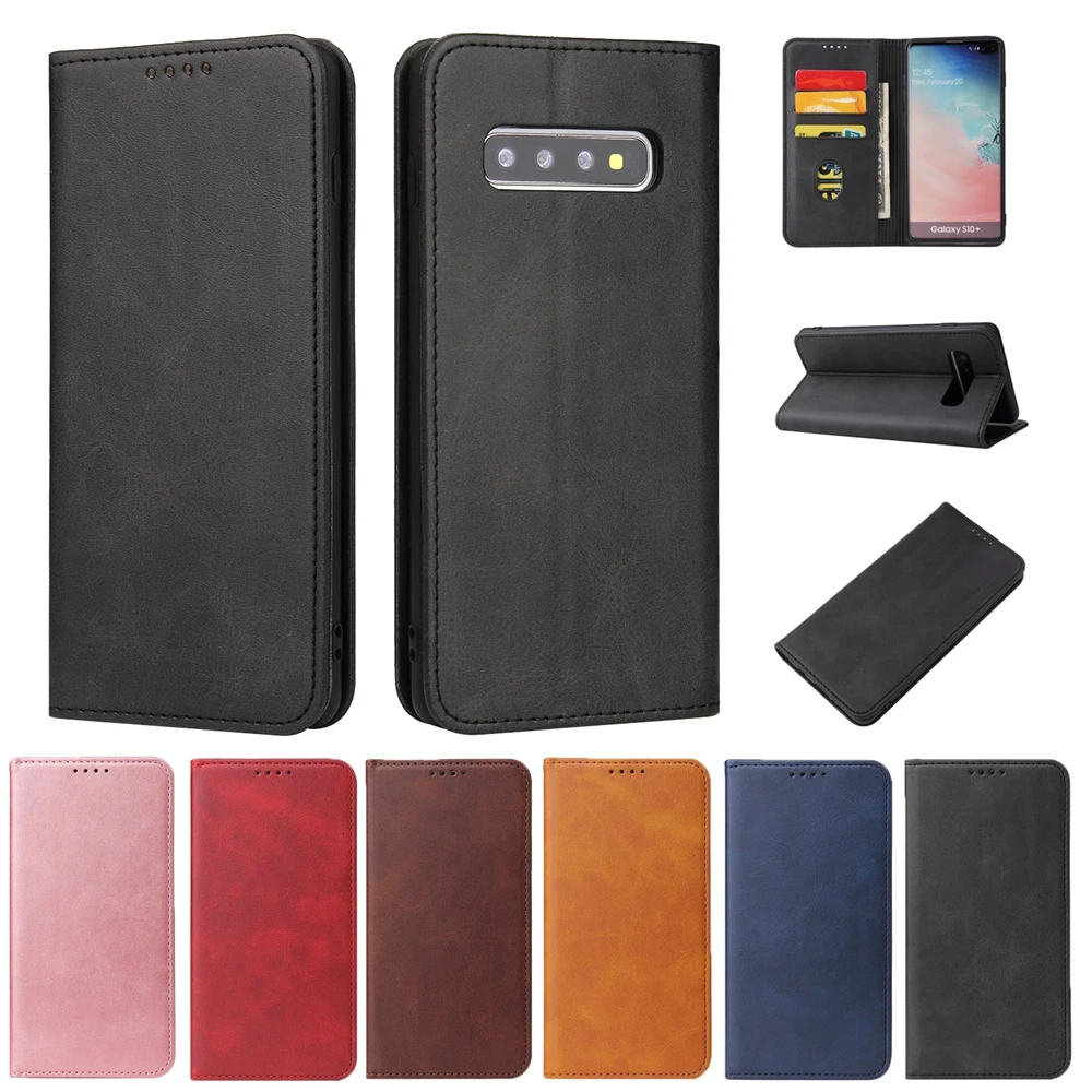 Для Etui samsung Galaxy S20 S10 плюс ультра S11E S9 S8 S7 край A10 A20 A30 A50 A70 чехол Магнитный кожаный