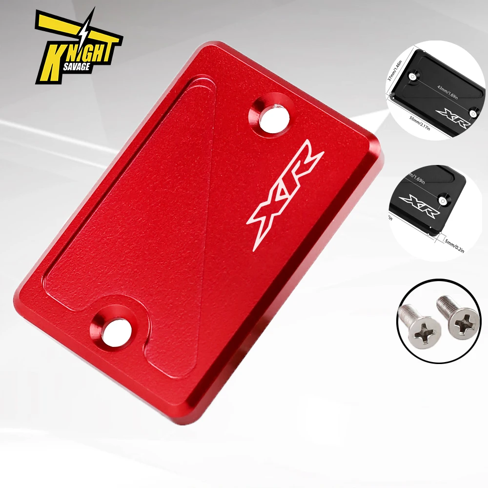 

Motorcycle Front Brake Reservoir Cover For HONDA XR 250 650 CNC Tank Gasoline Parts Oil Pump Cap Moto Pit Dirt Bike Accessories