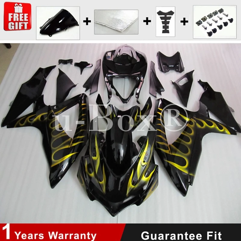 

Новый комплект обтекателей из АБС для Suzuki GSX-R 600 750 K8 2008 2009 08 09 10