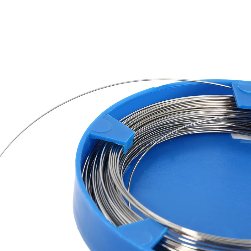 Стоматологическая проволока из нержавеющей стали 0 5/0 6/0 7/0 8/0 9/1 0/1 2/1 4/1 6 мм