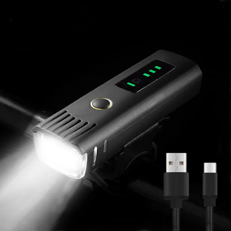 

Фонарь велосипедный с антибликовым покрытием, 1500 мАч, зарядка через USB