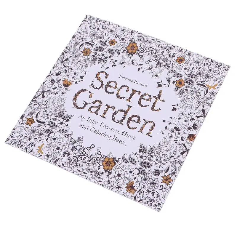 New An Inky Treasure Hunt and Coloring Book By Johanna Basford PXPA |