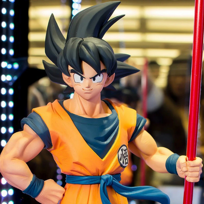 Dragon Ball Z фигурка сон экшен-фигурка ГОКу ПВХ модель 18 см Супер Саян Гоку игрушки для