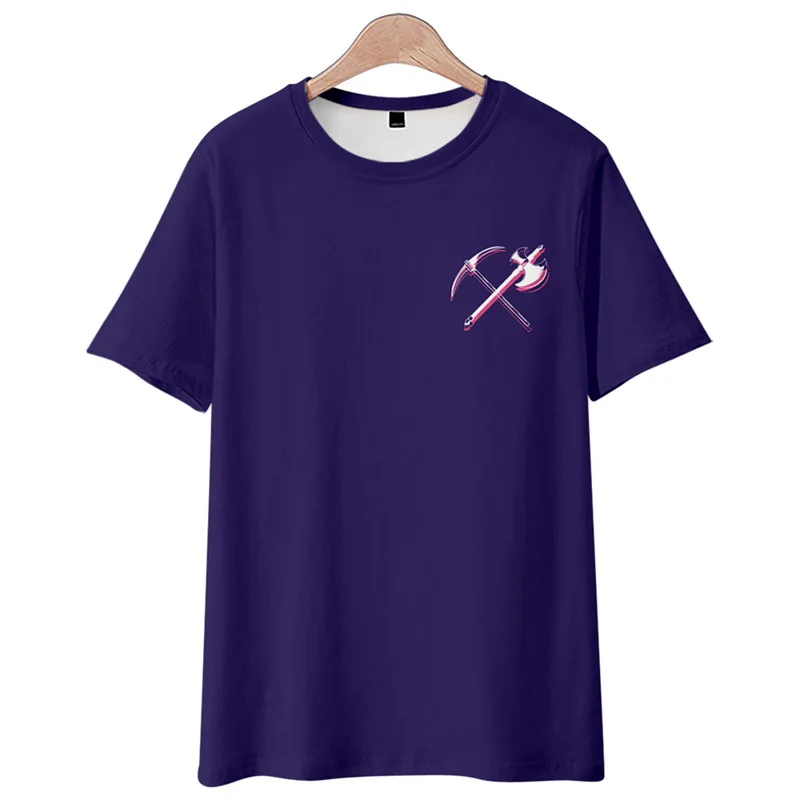 Летняя футболка с коротким рукавом и 3D-принтом для детей взрослых 2021 | Мужская