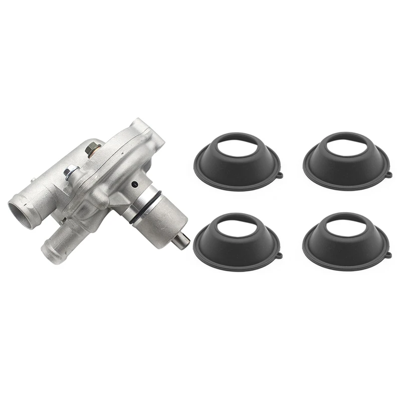 

Motorcycle 4Pcs Carburetor Film Diaphragm Rubber Carburetor Vacuum Membrane with Motorcycle Water Pump