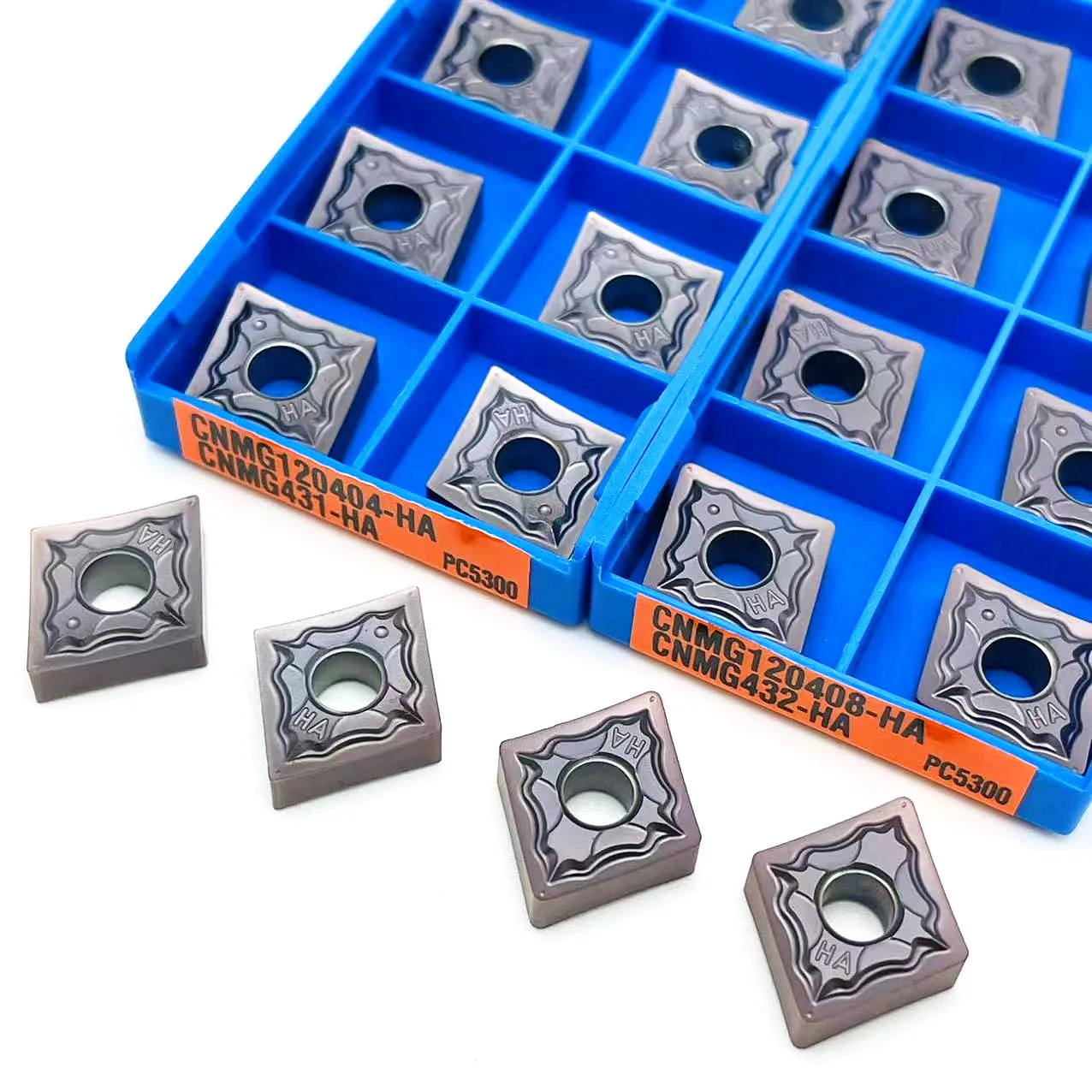 

100% Original CNMG120404 CNMG120408 HA PC5300 External Turning Tool Carbide Insert For Stainless Steel