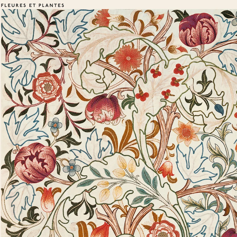 Выставочные плакаты с изображением Вильяма Морриса Картина на холсте галерея