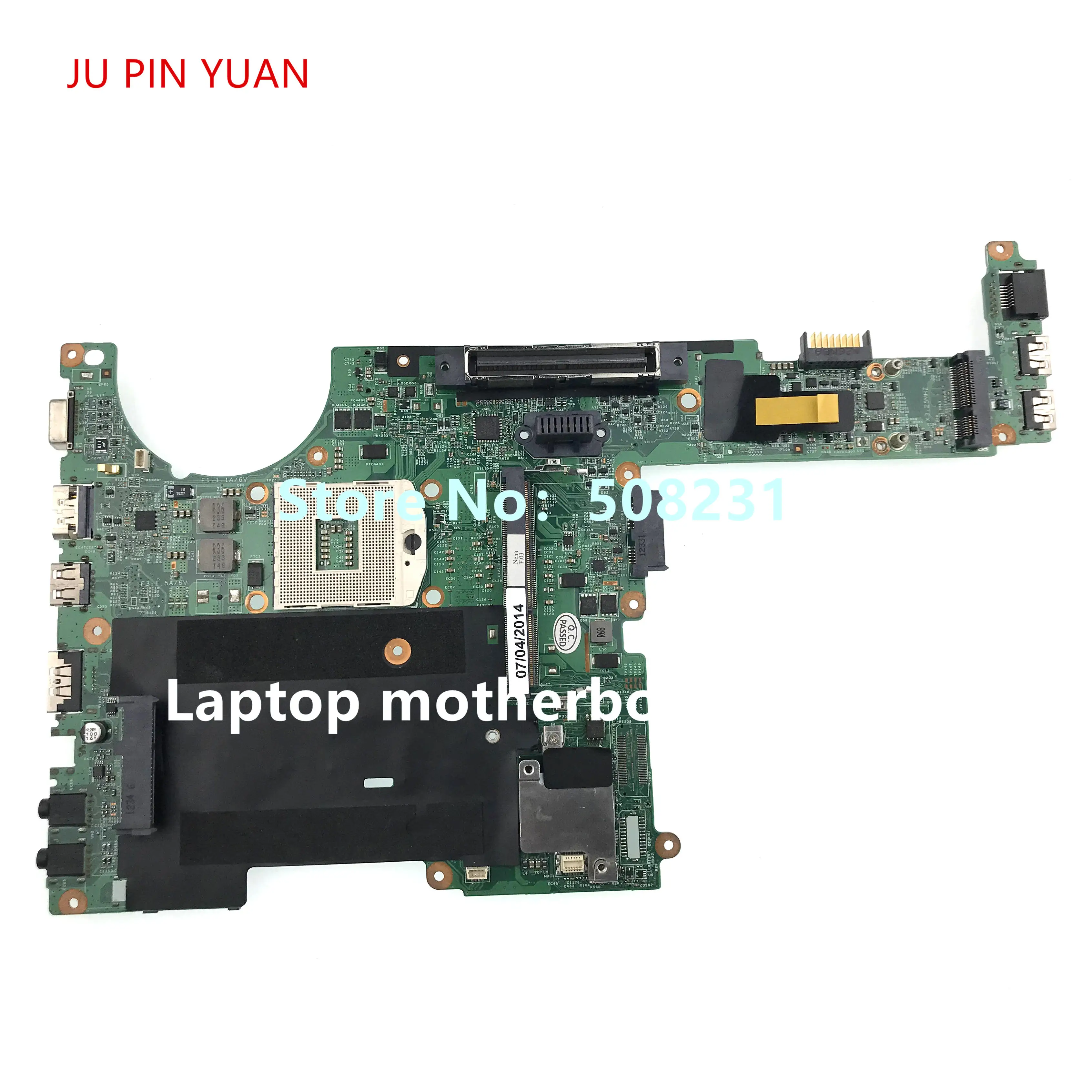 

Материнская плата ноутбука для HP Probook 6360T 48, 4kt01. 021 655561-001, материнская плата HM65 100%, полностью протестирована