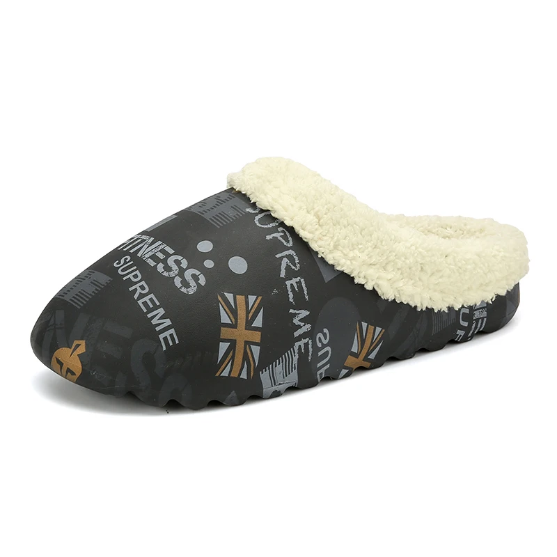 

Сандалии Wintes мужские/женские быстросохнущие, плюшевые шлепанцы, Нескользящие, повседневная обувь для сада и пары