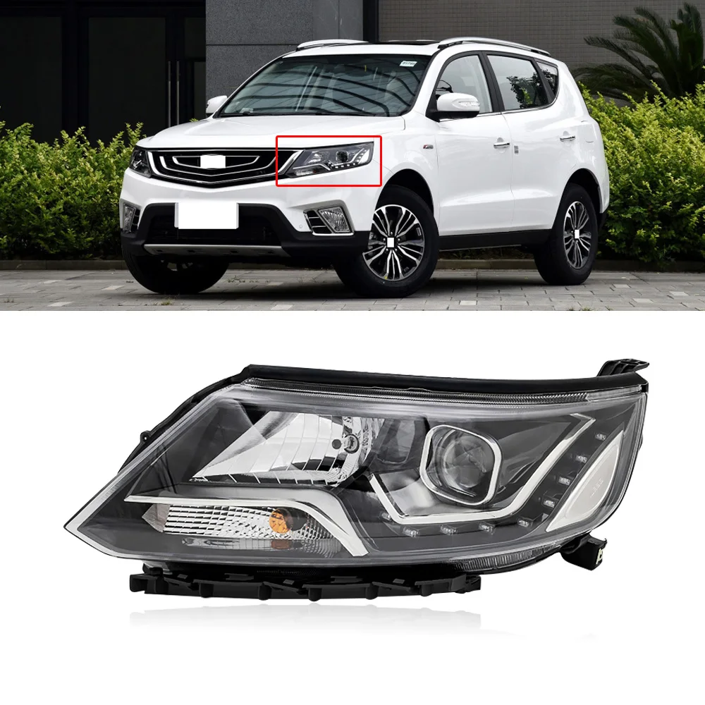 CAPQX для Geely Vision X6 SUV 2016 2017 передний светильник бампера налобный фонарь | Отзывы и видеообзор