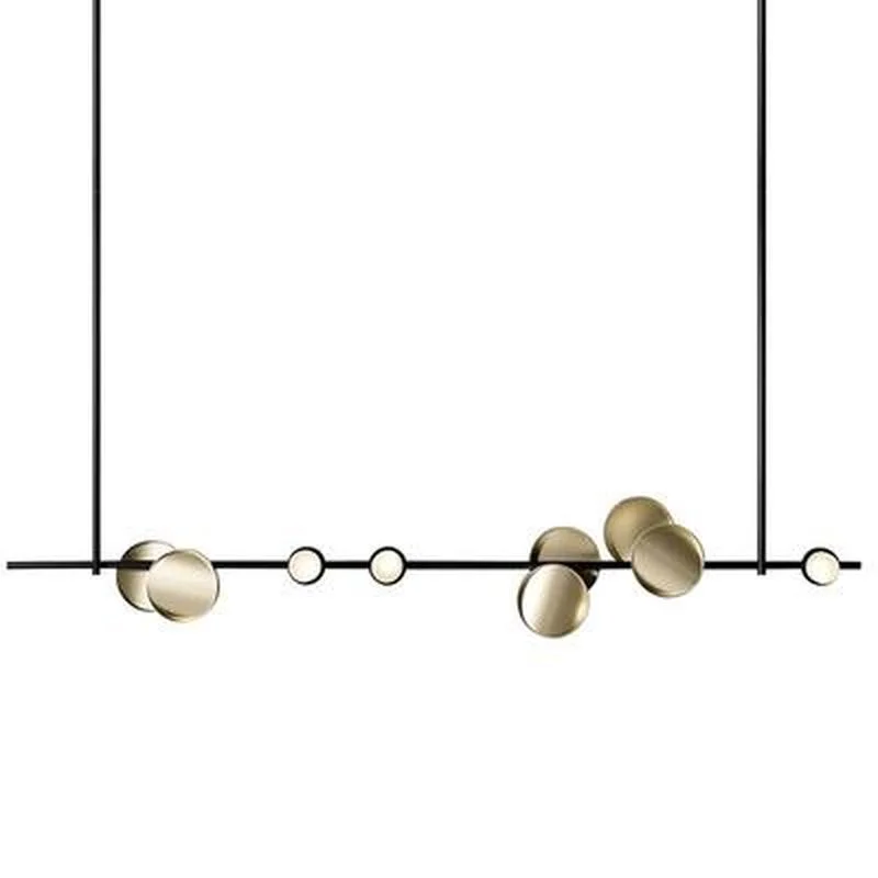 Подвесной светильник в скандинавском стиле креативная Роскошная полоска